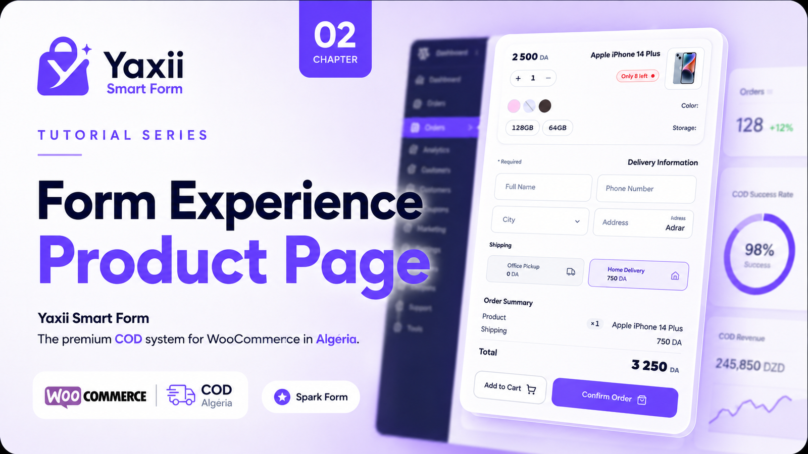Product Page Form Experience